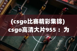 (csgo比赛精彩集锦) csgo高清大片955 ：为您展示精彩无比的电竞赛场瞬间