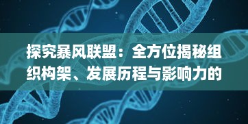 探究暴风联盟：全方位揭秘组织构架、发展历程与影响力的深度调研报告