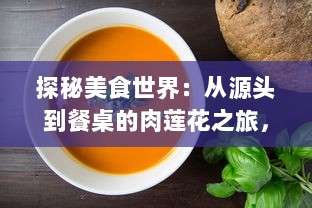 探秘美食世界：从源头到餐桌的肉莲花之旅，一段揭示中国传统烹饪艺术的美味探索