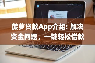 菠萝贷款App介绍: 解决资金问题，一键轻松借款，安全快捷，值得信赖 v9.9.9下载