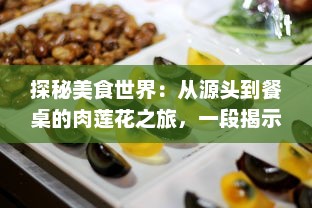 探秘美食世界：从源头到餐桌的肉莲花之旅，一段揭示中国传统烹饪艺术的美味探索