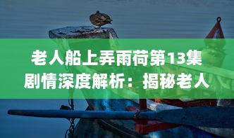 老人船上弄雨荷第13集剧情深度解析：揭秘老人与周围环境的微妙关系和难解之谜