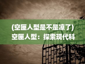 (空匣人型是不是凉了) 空匣人型：探索现代科技与人性交织之浅墨色的机械群像