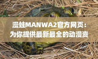 漫蛙MANWA2官方网页：为你提供最新最全的动漫资讯与内容 v0.7.1下载